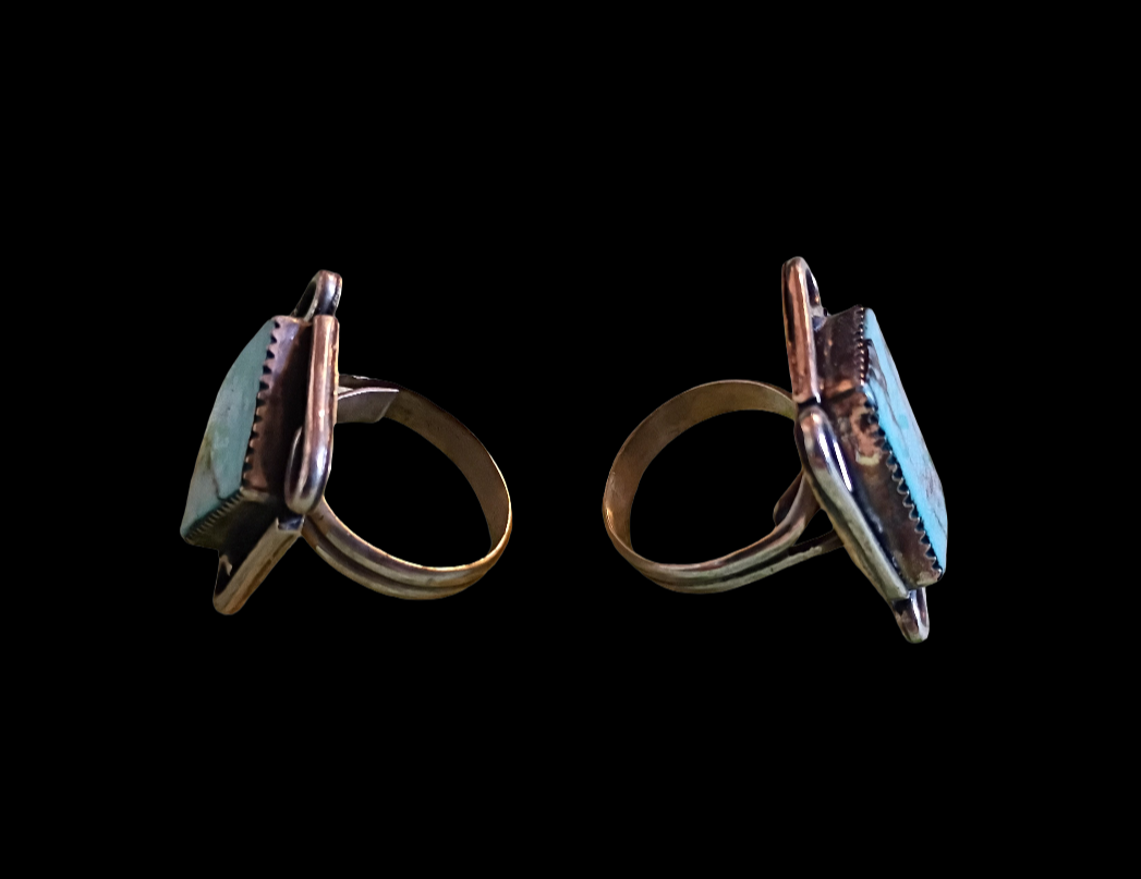 Adjustable Turquoise Ring