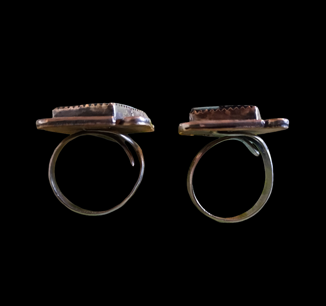 Adjustable Turquoise Ring